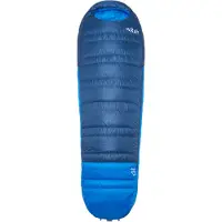 Rab - Sacos de dormir para trekking - Ascent -6C / 20F Tempest Blue/Maya Blue - Talla Izquierda - Azul