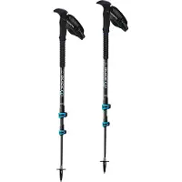 Guidetti - Bastones de senderismo/trekking - B Light Saphir Carbone Alu de Aluminio - Negro