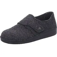 Finn Comfort Zapatillas de casa 'Hausschuh Herren 06501 416168 Filz in grau' gris