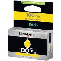 Lexmark nº 100XL (14N1071E) cartucho de tinta amarillo XL (original)