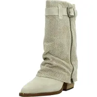 Alpe para mujer. 527611 Botas de Piel Dua beige (38), 3 a 5cm, Cremallera, Casual, outlet 2026.