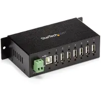 StarTech.com Docking Station Mountable Industrial 7 Port Usb