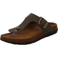 Rohde Zapatos abiertos 'Zehentrenner Damen 5860 61 Echtleder in oliv' oliva