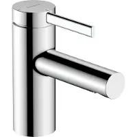 Hansgrohe Zesis S, grifo monomando para lavabo, modelo 70 CoolStart, con sistema de desagüe de varilla metálica y acabado cromado