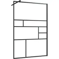 Syfax Mampara ducha accesible vidrio ESG transparente 115x195cm