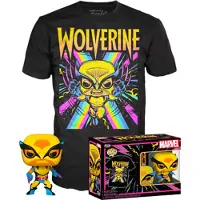 Funko POP! Camiseta De Manga Corta Lobezno Marvel