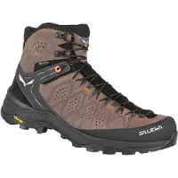 Salewa - Zapatillas de senderismo Hombre - Alp Trainer 2 Mid GTX M Wallnut/Fluo Orange - Talla 41 - Marrón