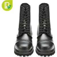 Brandit Botines con cordones negro