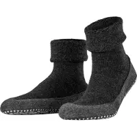 Falke Zapatillas de casa gris oscuro