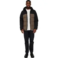 Mazine - Puffer Jacket - Chaqueta de invierno size L, negro/marrón