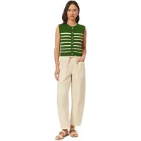 Scotch & Soda Crew Neck Vest Sugar Swizzle/garden Green Talla: L | Sudaderas con Capucha Outlet | Mujer | Verde