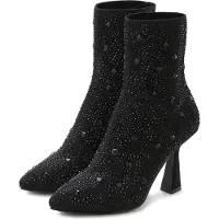 LASCANA Botas de tobillo negro