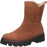 Waldlaufer Botas 'Winterstiefel Damen 732804 300 141 Nubukleder in braun' marrón