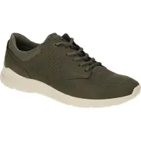 Ecco Zapatos con cordón 'Irving' marrón / oliva