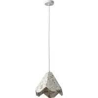Osram Lámpara colgante Decor Gleam Flower, terrazo, beige, E27