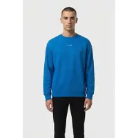 Closed Crew Sweatshirt T-shirts Oceanic Blue Talla: L | Jerséis Outlet | Hombre | Azul