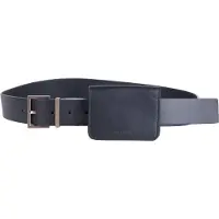 AllSaints Teri Bag Belt Black/warm Brass Talla: L-XL | Cinturones Outlet | Mujer | Negro