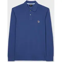 Paul Smith Reg Fit Ls Polo Shirt Indigo Talla: M | Manga Larga Outlet | Hombre | Azul