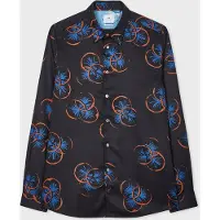 Paul Smith Ls Regular Fit Shirt Very Dark Navy Talla: M | Camisas de Trabajo Outlet | Hombre | Azul