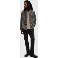 AllSaints Alkame Ls Shirt Brown Talla: S | Camisas Casuales Outlet | Hombre | Marrón