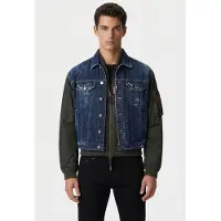 Dsquared2 Jacket Blue Talla: 52 | Chaquetas Vaqueras Outlet | Hombre | Azul