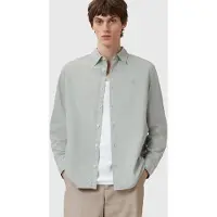 AllSaints Tahoe Ls Shirt Slate Green Talla: XS | Camisas Casuales Outlet | Hombre | Verde
