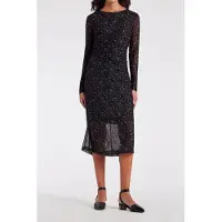 Paul Smith Dress Black Talla: M | Vestidos Midi Outlet | Mujer | Negro