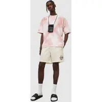 AllSaints Shredder Swimshort Coastal White/pink Talla: XS | Bañadores Outlet | Hombre | Blanco