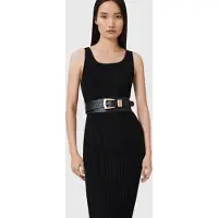 AllSaints Harper Alcor Belt Black/warm Brass Talla: M-L | Cinturones Outlet | Mujer | Negro