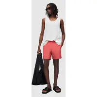 AllSaints Warden Swimshort Hibiscus Red Talla: XS | Bañadores Outlet | Hombre | Rojo
