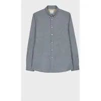 Paul Smith Ls Regular Fit Shirt Blue Talla: S | Camisas Casuales Outlet | Hombre | Azul