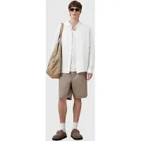 AllSaints Bandol Ls Shirt White Talla: M | Camisas Casuales Outlet | Hombre | Blanco