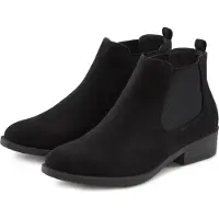 LASCANA Botas Chelsea negro