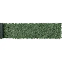 Vevor VEVOR: Valla de protección visual de 990 x 5020 mm, panel decorativo artificial de hojas de hiedra para jardín, patio o balcón, con tejido de red en la parte posterior y conexión reforzada