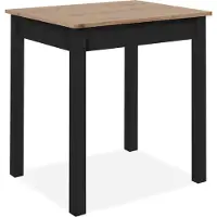 CALICOSY - Mesa de comedor con tablero rectangular L90 cm - ELIA