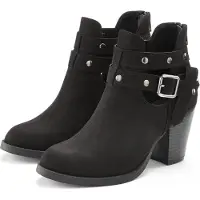 LASCANA Botas de tobillo negro
