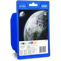 Brother LC-1000RBWBP multipack 3 cartuchos (originales)