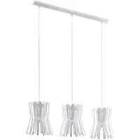 Eglo LOCUBIN, Flexible, Blanco, Blanco, Acero, 1 foco, 3 bombillas