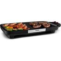 Tefal Parrilla de mesa BBQ Booster CB6418: Con zona de potencia para una cocción y dorados intensos