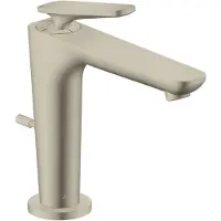 Axor Grifo monomando para lavabo Hansgrohe Citterio C CoolSt o S, acabado cromado, salida de 135 mm, con sistema de cierre automático