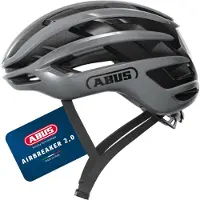 ABUS - Airbreaker 2.0 - Casco de ciclismo size 51-55 cm - S, gris