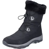 Rieker Botas 'Stiefeletten/Boot Damen M9683 00 Kunststoff (Synthetik) in schwarz' negro