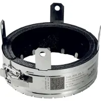 Geberit , mampara para tuberías Rohrschott90 Plus, DN 40/50/56, norma EN, 1 unidad.