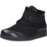 Waldlaufer Botas 'Stiefel Damen 812815 304 001 Echtleder in schwarz' negro