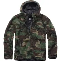 Brandit Chaqueta polar chamois / marrón / verde