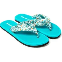 Brasileras Zapatos para playa y agua 'Hibiscus Nudo' turquesa / antracita / menta / naranja