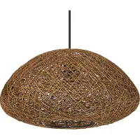 Osram Lámpara colgante decorativa Decor Paper Drop de papel en forma de gota, 395 mm, con casquillo E27, papel/acero, IP20, beige