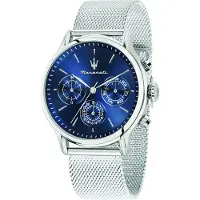 Maserati Reloj analógico plata