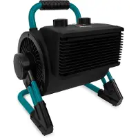 Vonroc PRO Calefactor eléctrico - ventilador - 1350W/2000W - cerámica | 90º inclinable