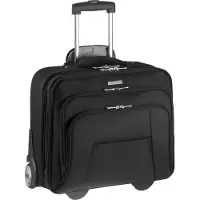 D & n lederwaren Business & Travel 2 ruedas Trolley business 37 cm Compartimento para el portátil negro